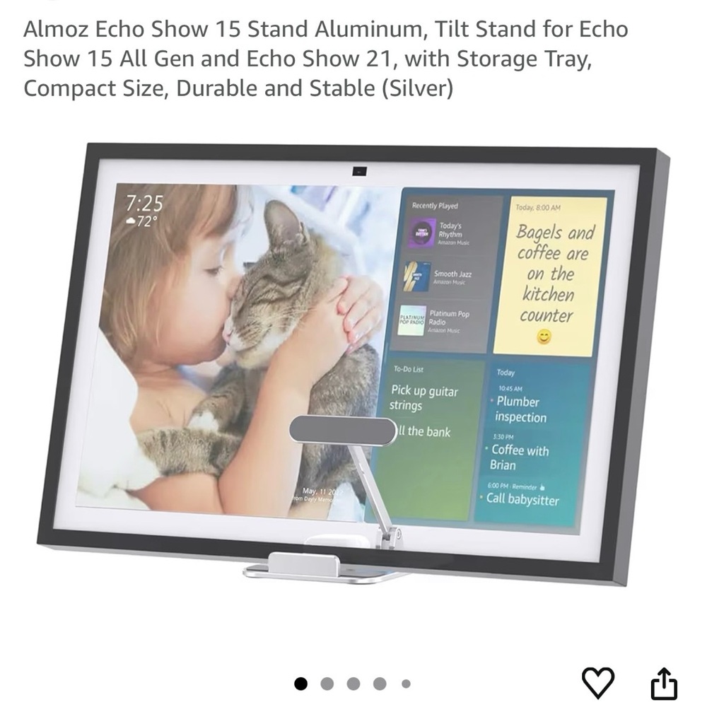 Echo Show 15 Stand - Silver